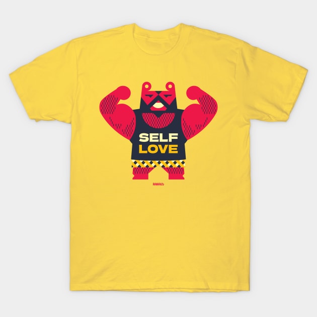 Self Love Bear T-Shirt by raffaus